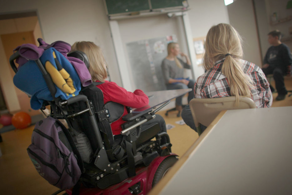 In Hessen werden die wenigsten Schüler mit und ohne Handicap gemeinsam unterrichtet. (Symbolbild)