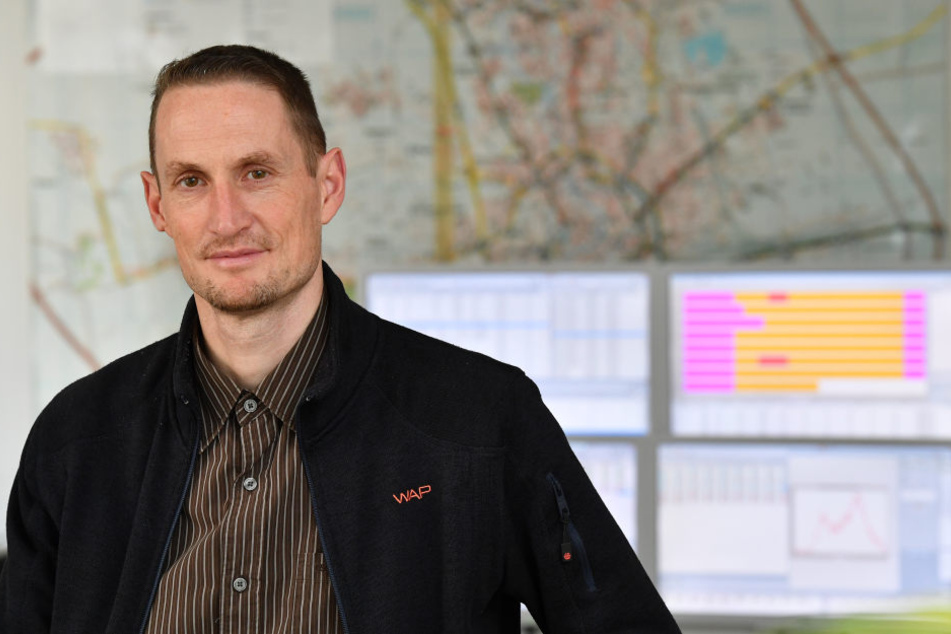 Frank Helbing ist dafür verantwortlich, ob Autofahrer in Erfurt eine grüne Welle haben.