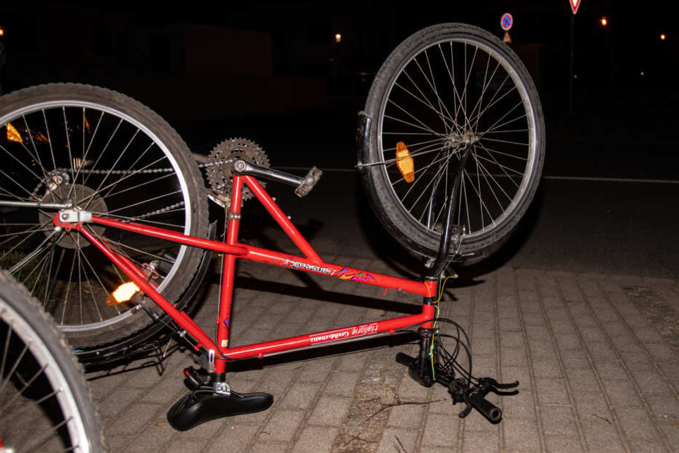 Das Fahrrad des 13-Jährigen.