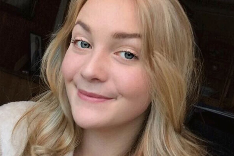 Pia Olden (18) auf einem Facebook-Selfie.