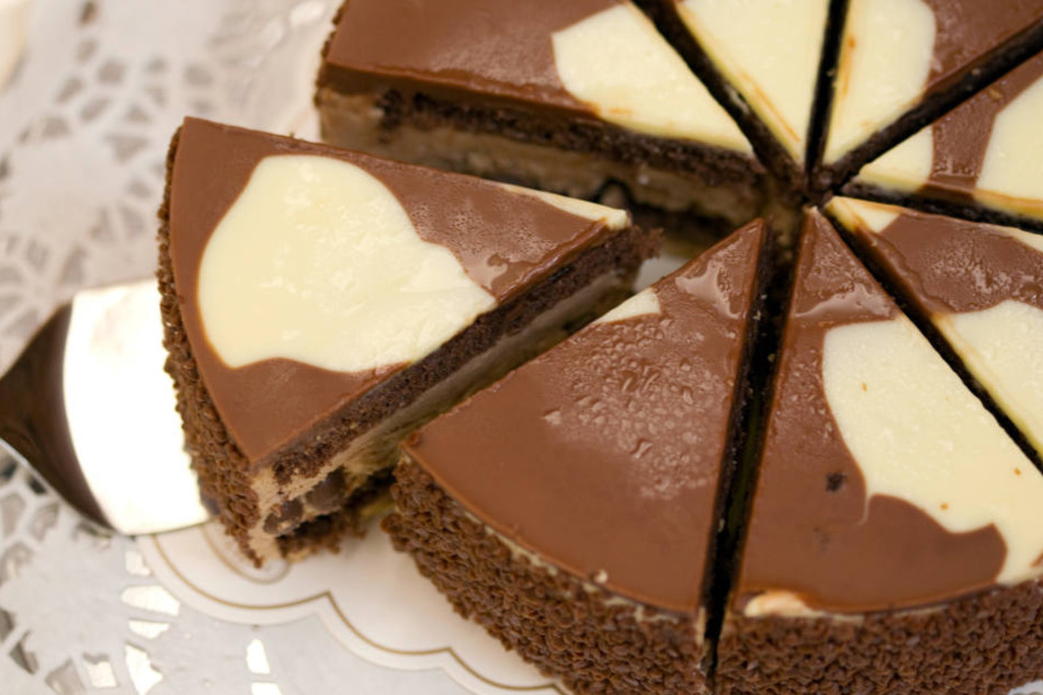 Die "Milka Kuhflecken"-Torte ist von Coppenrath & Wiese.