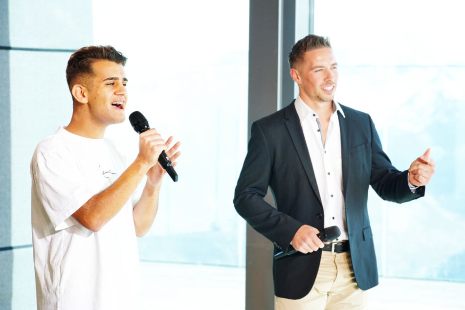 Ramon Kaselowsky (r.) und sein Duettpartner Elvin Kovaci müssen in Sölden gemeinsam vor die Jury.