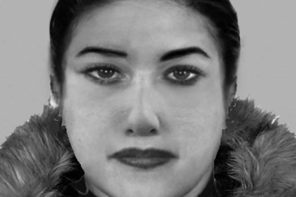 So sieht die gesuchte Frau auf dem Phantombild aus.