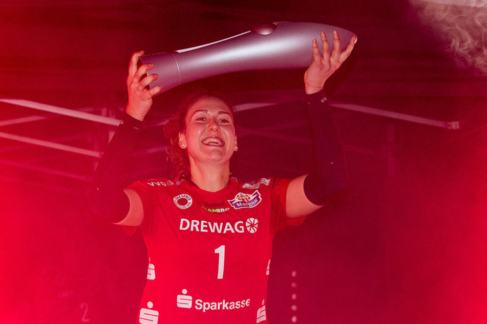 Barbara Wezorke konnte sich mit dem DSC in dieser Saison über den Pokalgewinn freuen.
