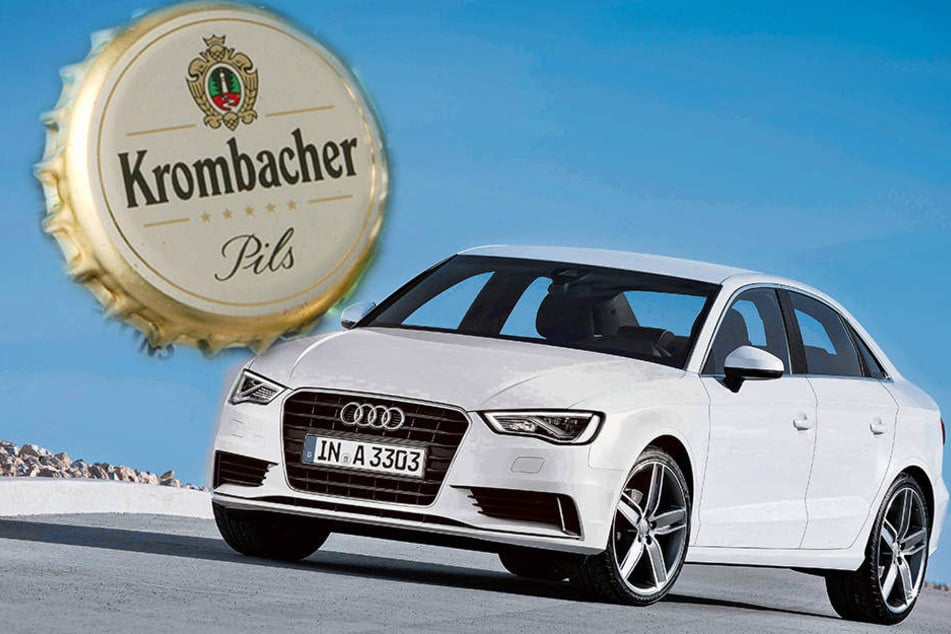 Im Krombacher-Gewinnspiel konnten 111 Audi A3 gewonnen werden.