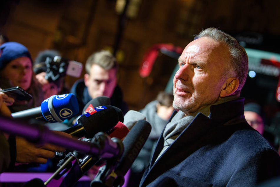 Karl-Heinz Rummenigge hielt sich mit Spekulationen über eine Rückkehr von Kahn zurück.