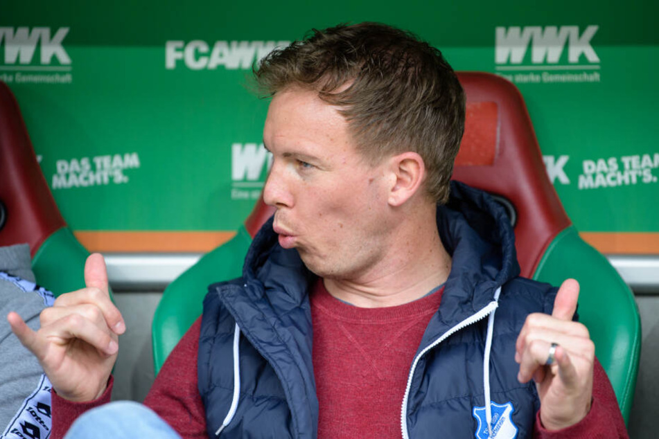 Hoffenheims Trainer Julian Nagelsmann veränderte seine Startformation gegenüber dem vergangenen Bundesligaspiel auf drei Positionen.