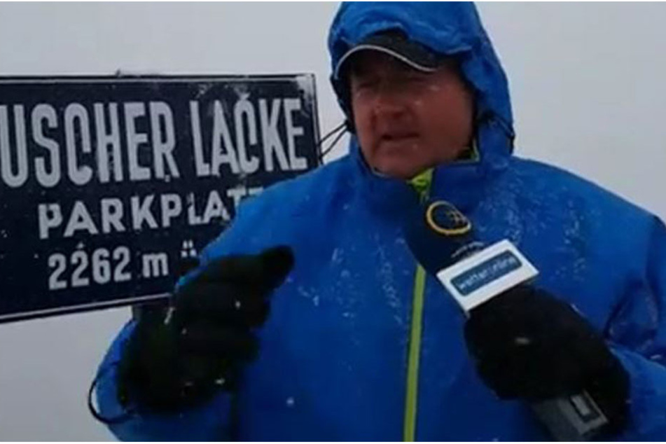 Andreas Stidl von Wetter Online war auf der verschneiten Grossglockner-Hochalpenstrasse unterwegs.