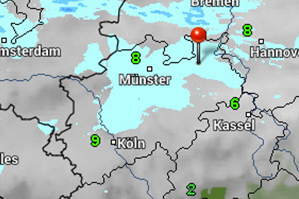 Maximal acht Grad wird das Thermometer in der kommenden Woche anzeigen.