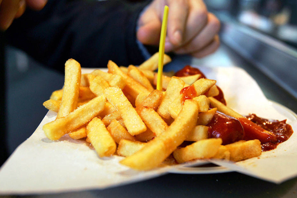 Zumindest Pommes gab es für die hungrigen Diebe.
