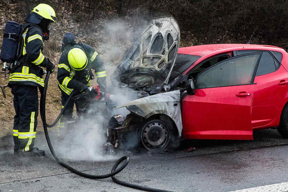 Die Feuerwehr konnte den Brand löschen.
