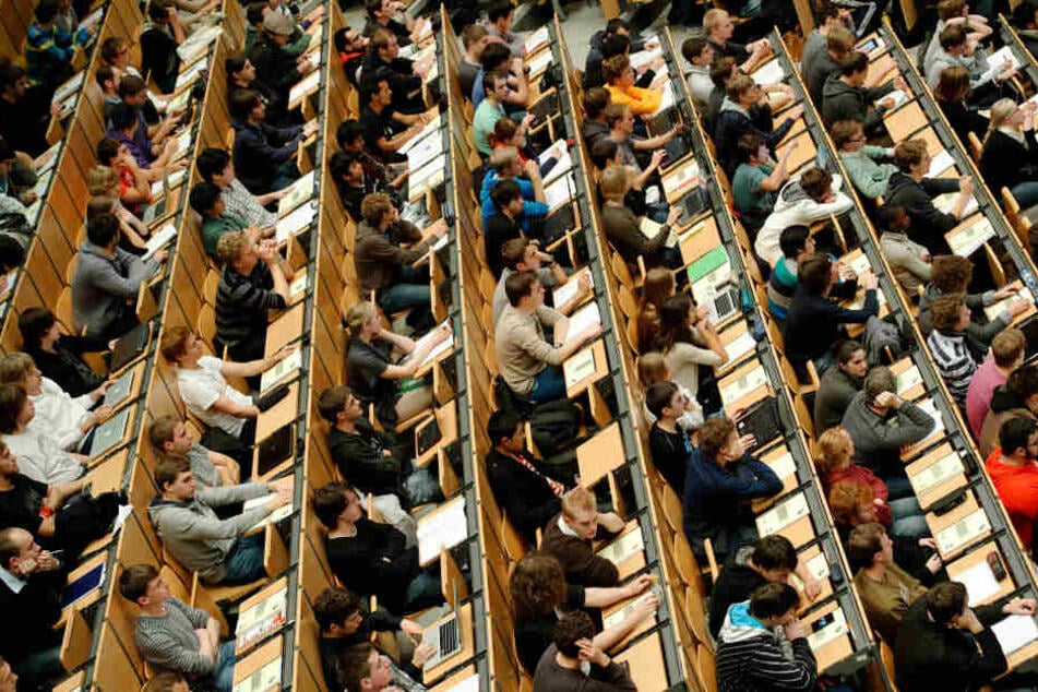 Ein voller Hörsaal in München: Viele Studenten sind ausländischer Herkunft.
