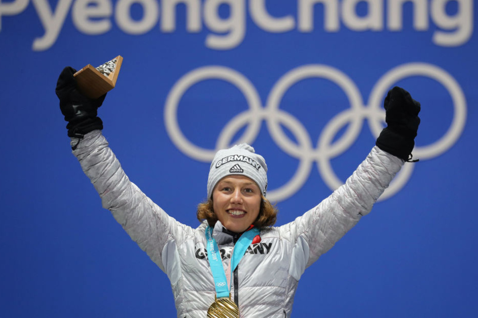 Laura Dahlmeier gewann im Sprint Gold.