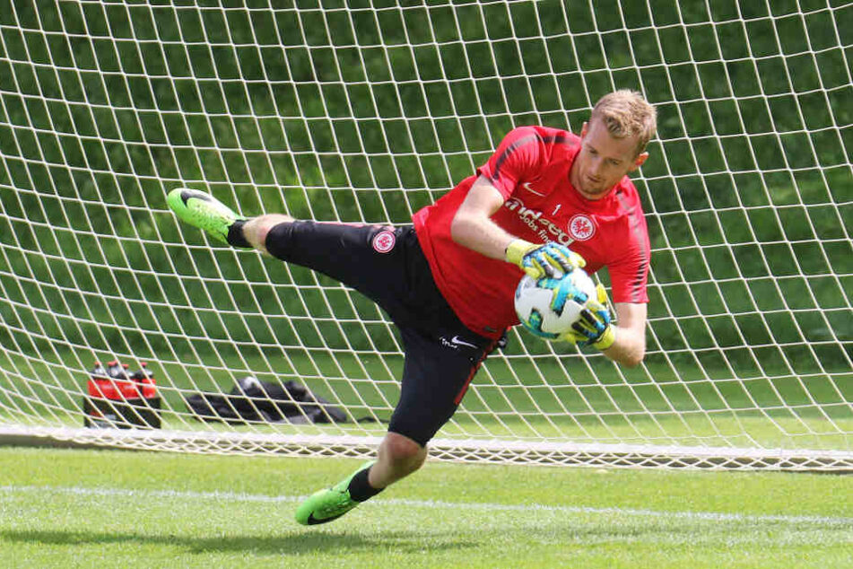 In dieser Saison hütet Hradecky trotzdem das Tor der Eintracht.