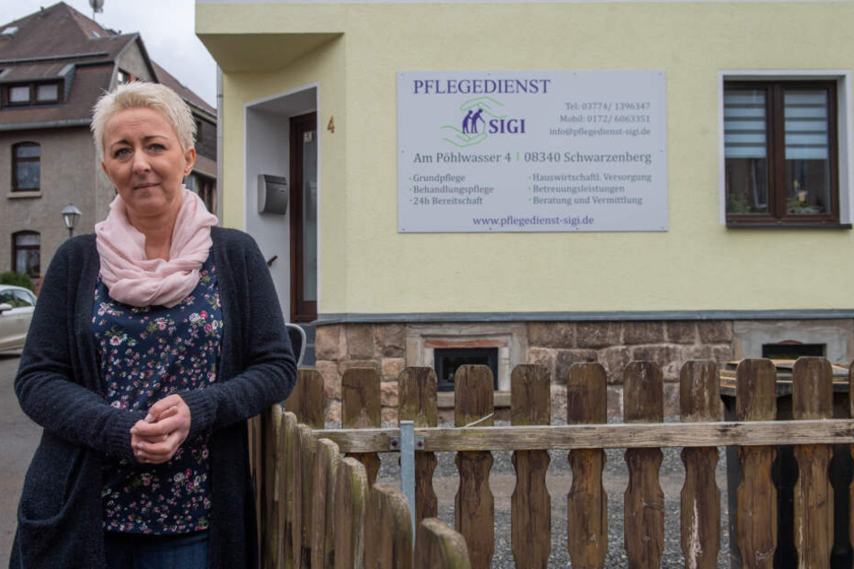 Astrid Bär musste Polizisten von einem Einbruch abhalten.