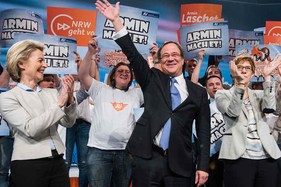 In zwei Umfragen vorn: CDU-Spitzenkandidat Armin Laschet hat mit seiner Partei gute Werte erzielt.