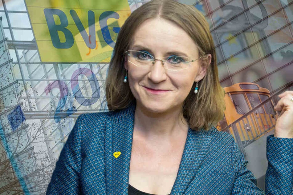 BVG-Vorstandsvorsitzende Sigrid Evelyn Nikutta muss herausfinden, wo die Akten geblieben sind. (Bildmontage)