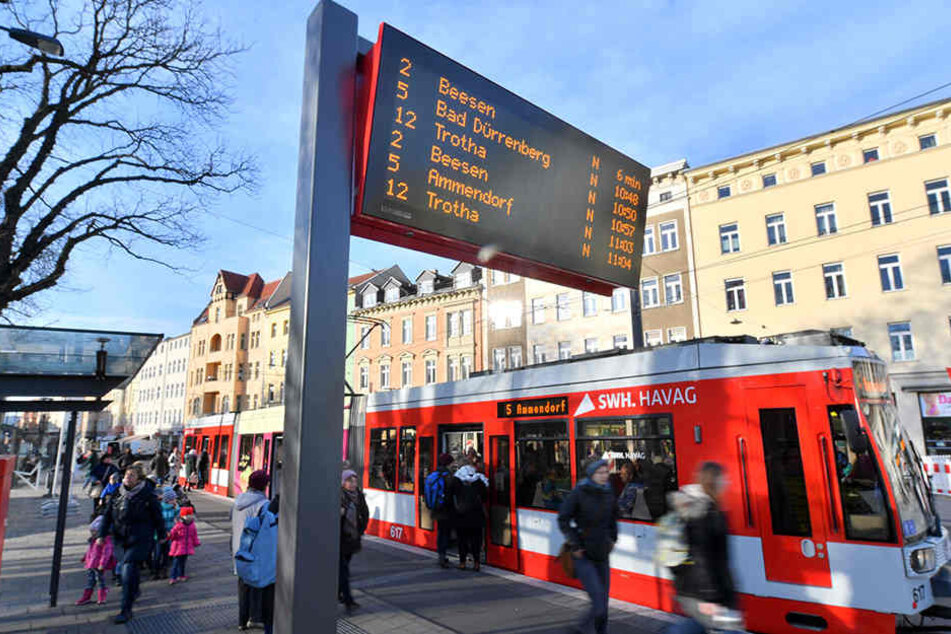 In kaum einer anderen deutschen Großstadt fährt man so günstig mit Bus und Bahn wie in Halle.