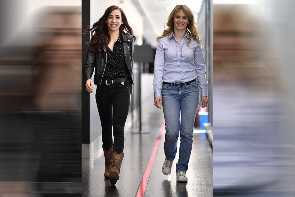 Anna Pieri Zuercher (ri) und Carol Schuler sind das neue Ermittlerduo im "Tatort" aus Zürich.