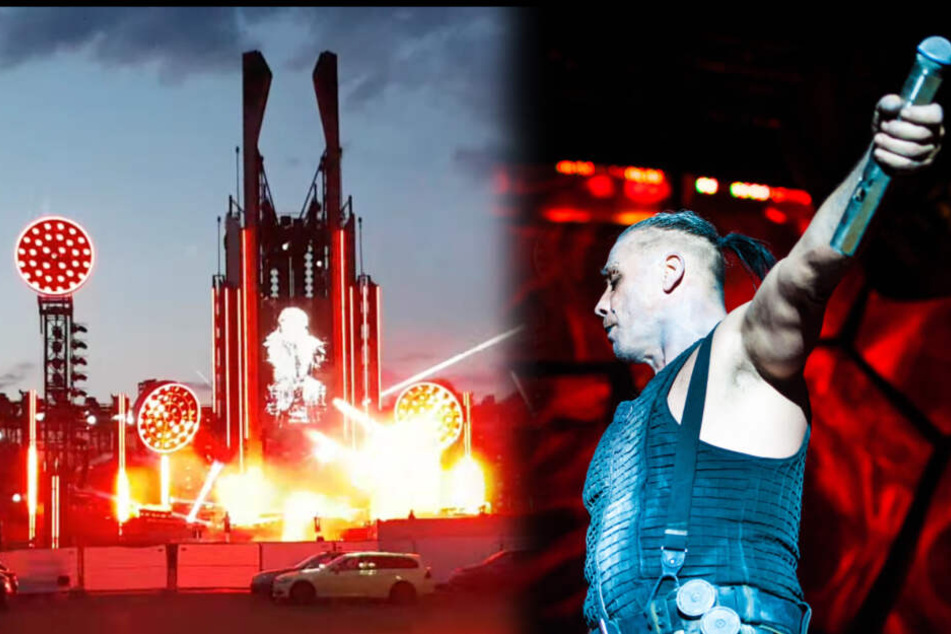 Da kommt was auf die Fans zu: die Lichtshow von Rammstein sieht spektakulär aus!