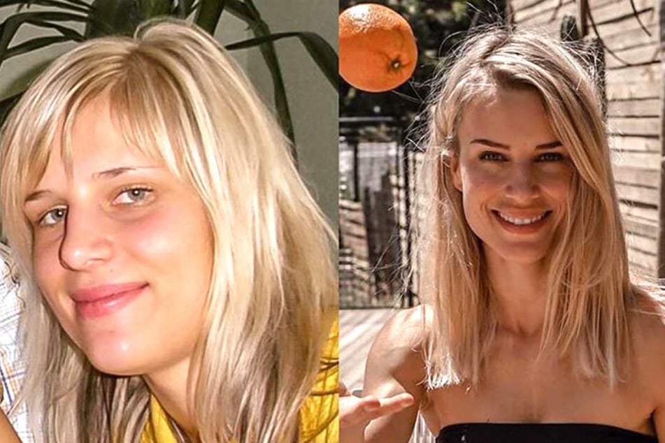 Im Vergleich zu heute wirkt die 24-jährige Adrienne Koleszár (l.) etwas pausbäckig. "Hamsterbacken", wie sie selbst sagt. Das Vorher-Nachher-Bild postete die "Fitness-Influencerin" im Rahmen der "10 Year Challenge".