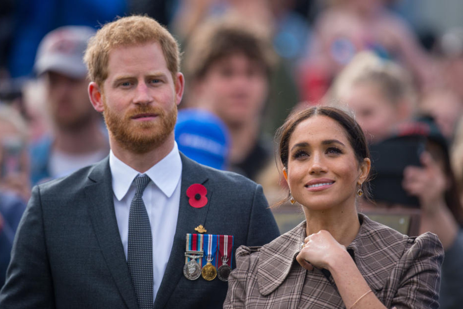 Prinz Harry und seine Frau Meghan Markle.