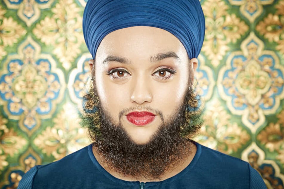 Mittlerweile ist Harnaam Kaur (27) stolz auf ihren Bart.