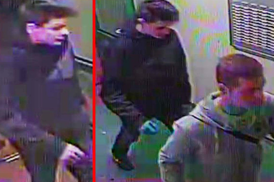Mit Fahndungsbildern sucht die Polizei nach den Männern.