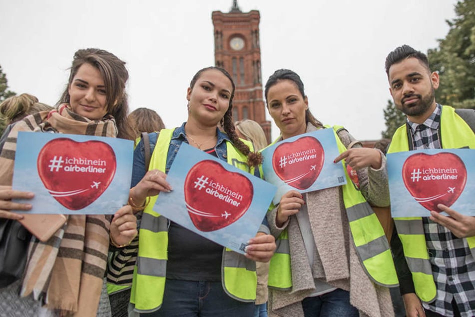 Erst kürzlich machte sich noch die Industriegewerkschaft Luftverkehr für die Mitarbeiter von Air Berlin stark.