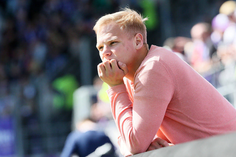 Gegen St. Pauli war Sören Bertram nur Zuschauer. Jetzt ist er wieder fit und wird zum FCE-Kader gehören.