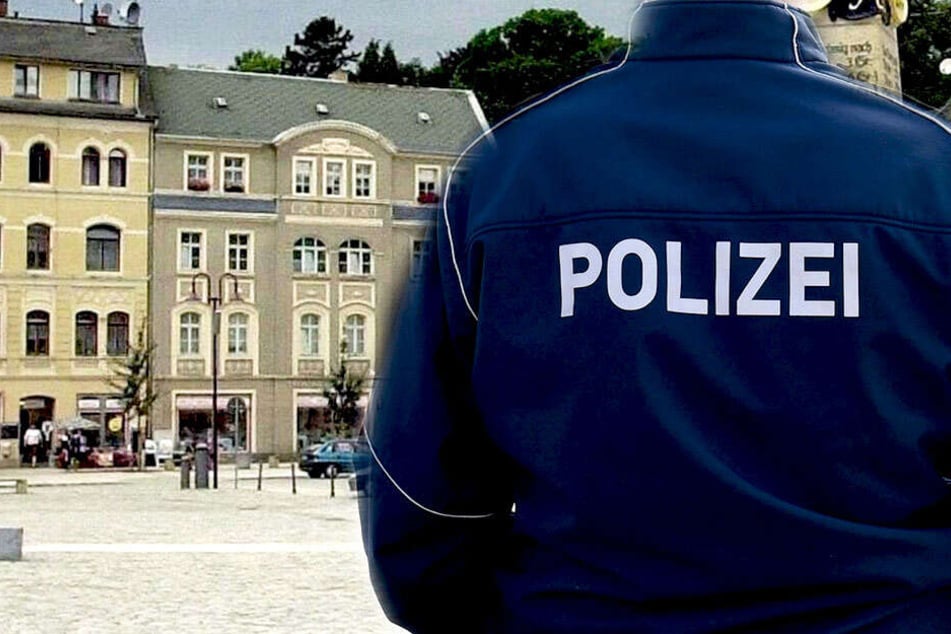 Polizeibeamte nahmen die Personalien aller Beteiligten auf.