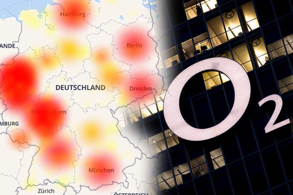 Bundesweit gibt es O2-Probleme.