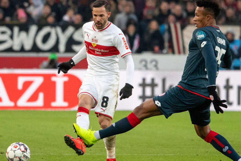 Gegen Mainz 05 am Ball: VfB-Kicker Gonzalo Castro.
