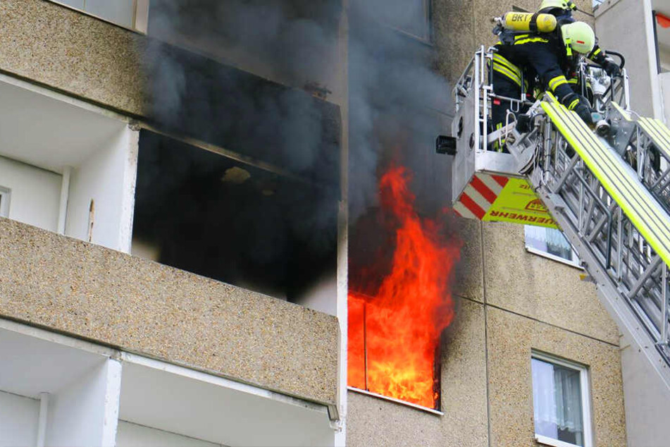 Das Feuer brach in einer Einrichtung für betreutes Wohnen aus.
