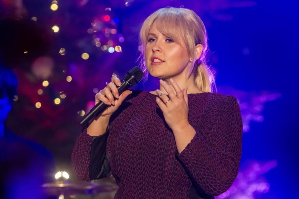 Maite Kelly (39) hat ihrem Bruder Michael Patrick Kelly und seinem Kandidaten Samuel Rösch im "Voice"-Finale die Daumen gedrückt.