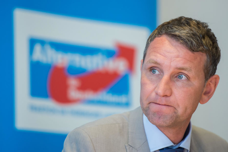 Der Fraktionsvorsitzende der AfD in Thüringen, Björn Höcke.
