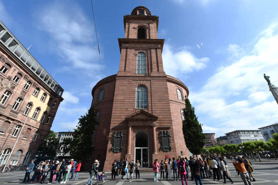 Die Paulskirche in der Mainmetropole Frankfurt.