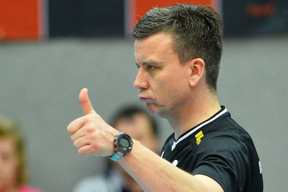Ruhe bewahren und weiter konzentriert arbeiten, so heißt die Devise von DSC-Chefcoach Alex Waibl.