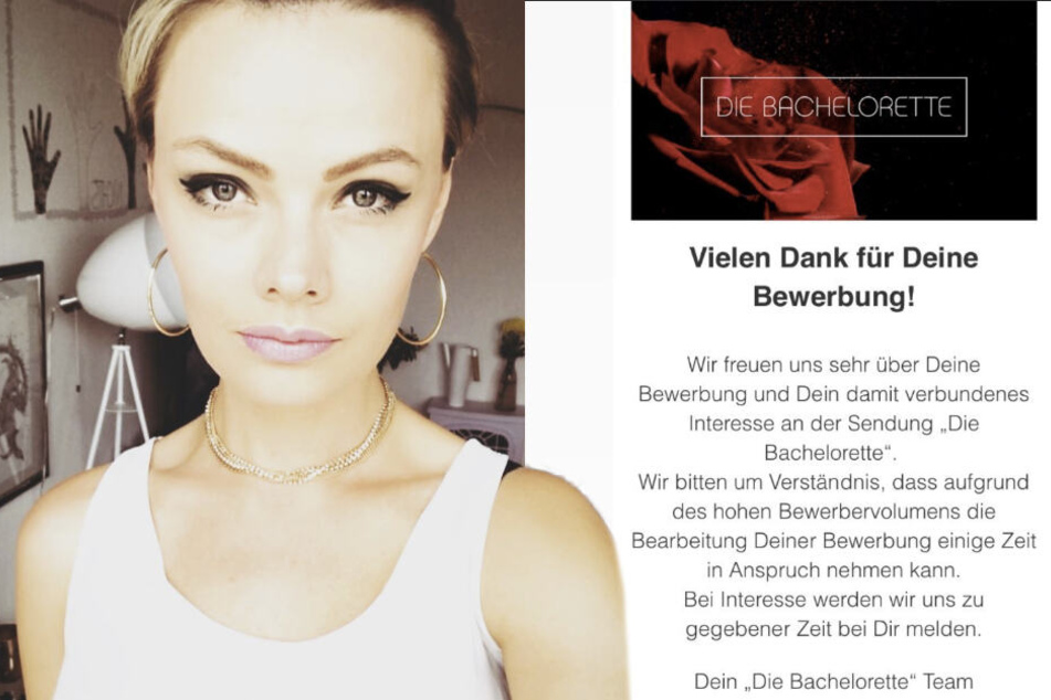 Der Beweis: Radiomoderatorin Franziska Mühlhause (28) hat sich als kommende Bachelorette beworben.