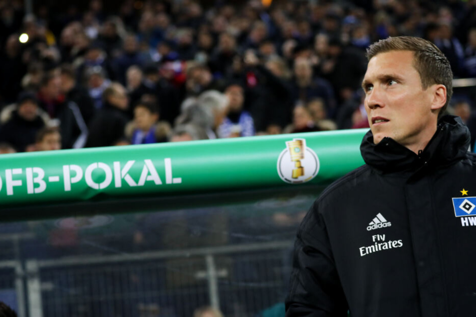 Geht es nach HSV-Trainer Hannes Wolf, ist die Reise im DFB-Pokal noch lange nicht vorbei.
