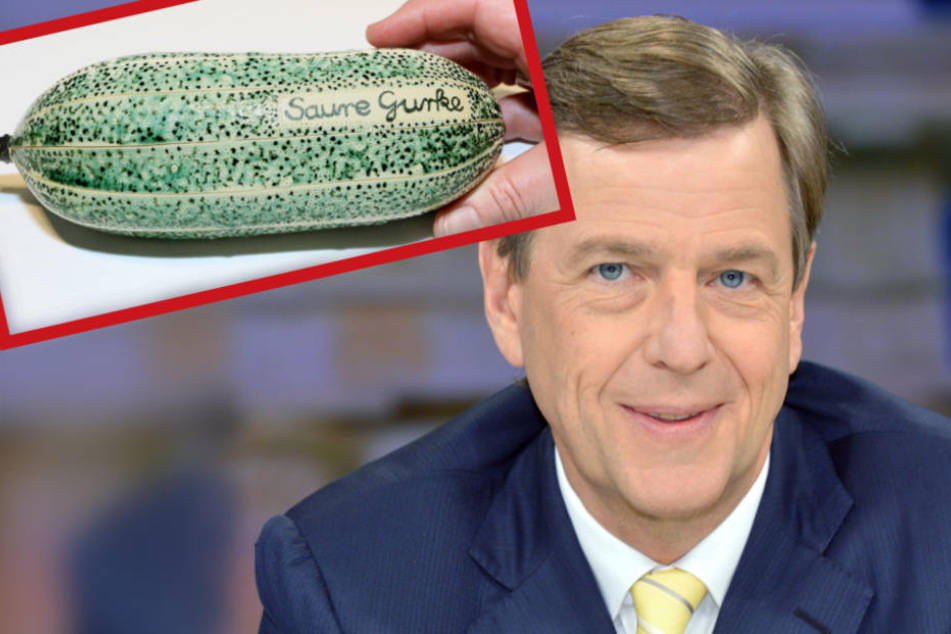 Moderator Claus Kleber mit "Saurer Gurke" ausgezeichnet (Symbolfoto).