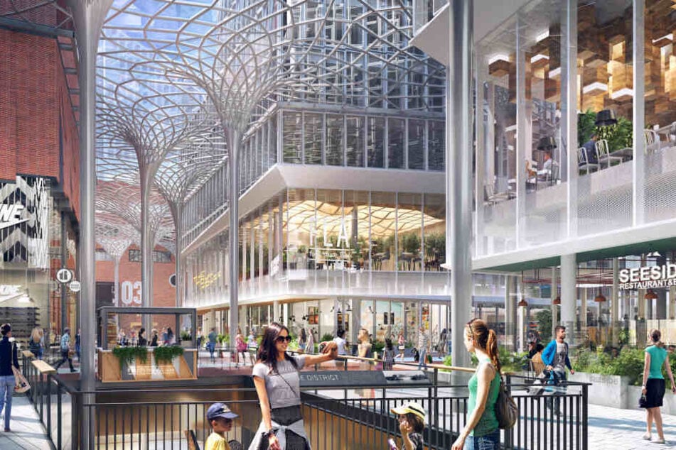 Shopping und Luxus-Boutiquen spielen scheinbar eine übergeordnete Rolle bei der Entwicklung des Überseequartiers in der HafenCity Hamburg.