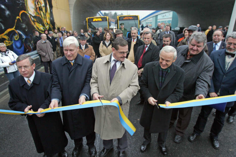 2005 gab es das letzte Mal Grund zum Feiern, als der Südring zwischen
Bernsdorfer und Augustusburger Straße eröffnet wurde.