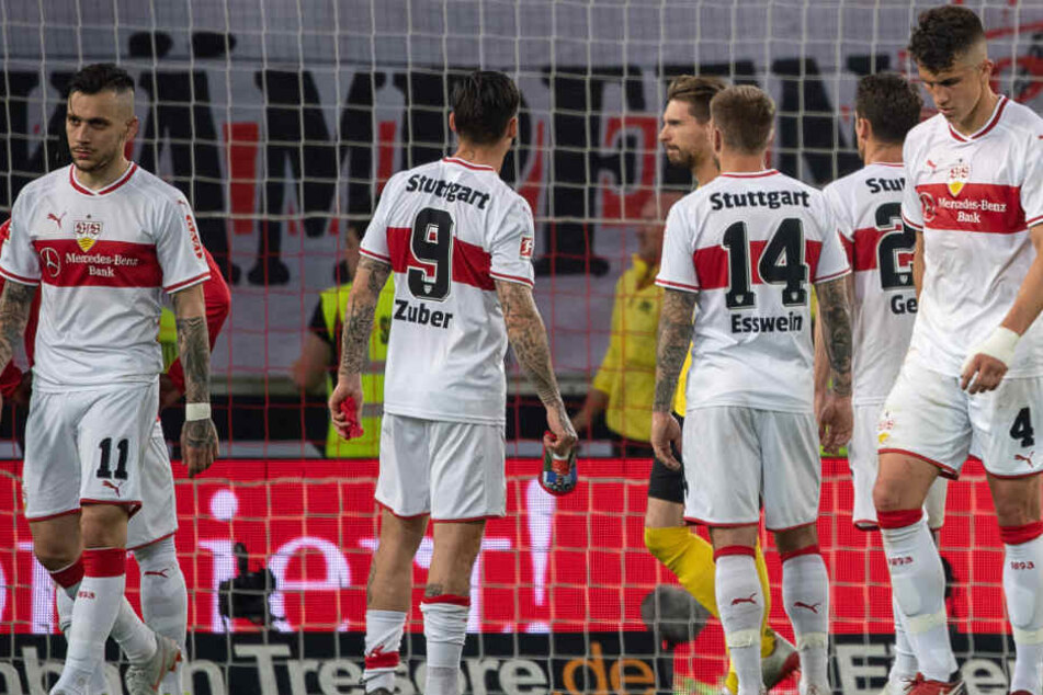 Hinspiel der Relegation in der Mercedes-Benz Arena.