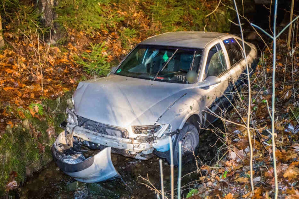Die Insassen konnten sich selbstständig aus dem Opel befreien.