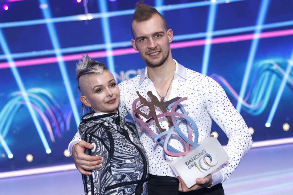 Eric Stehfest mit seiner Frau Edith bei "Dancing on Ice".