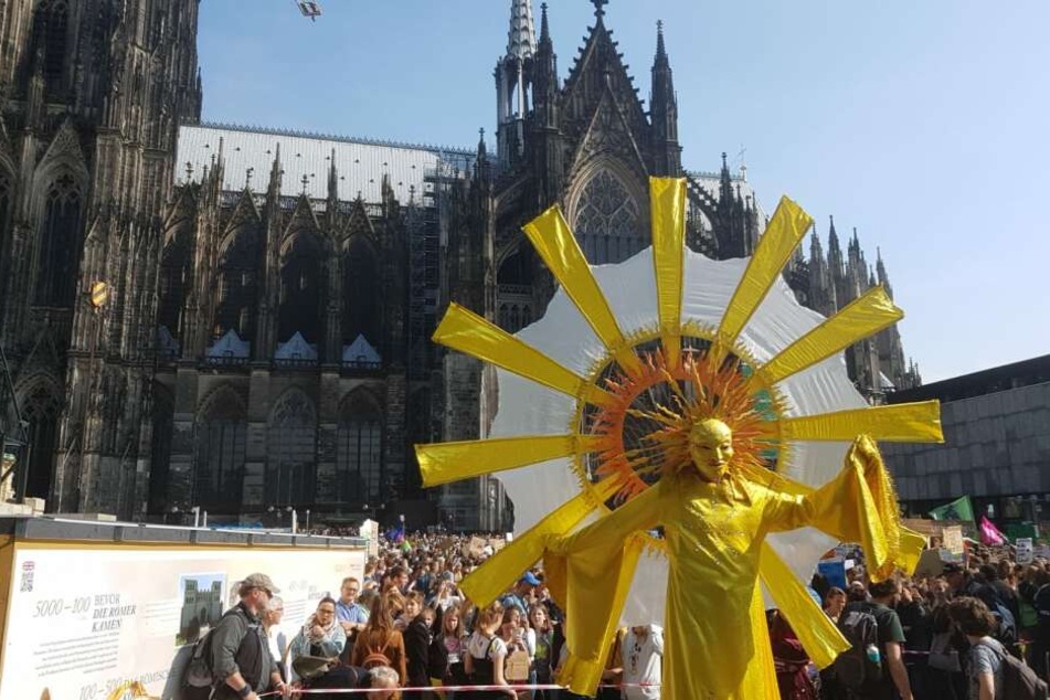 Ende Mai kamen mehrere Tausend Menschen zur Fridays for future Demo in Köln zusammen.