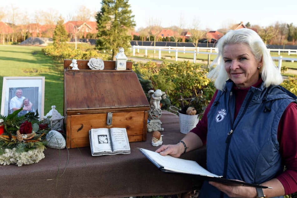 Tammes Witwe Carmen bekam nach dem plötzlichen Tod ihres Mannes einen Wäschekorb voll mit Beileidsbekundungen.