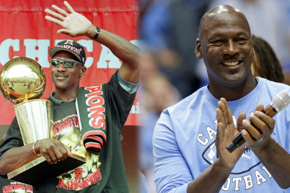 Michael Jordan wurde sechsmal NBA-Champion mit den Chicago Bulls und ist einer der besten Sportler aller Zeiten. (Fotomontage)