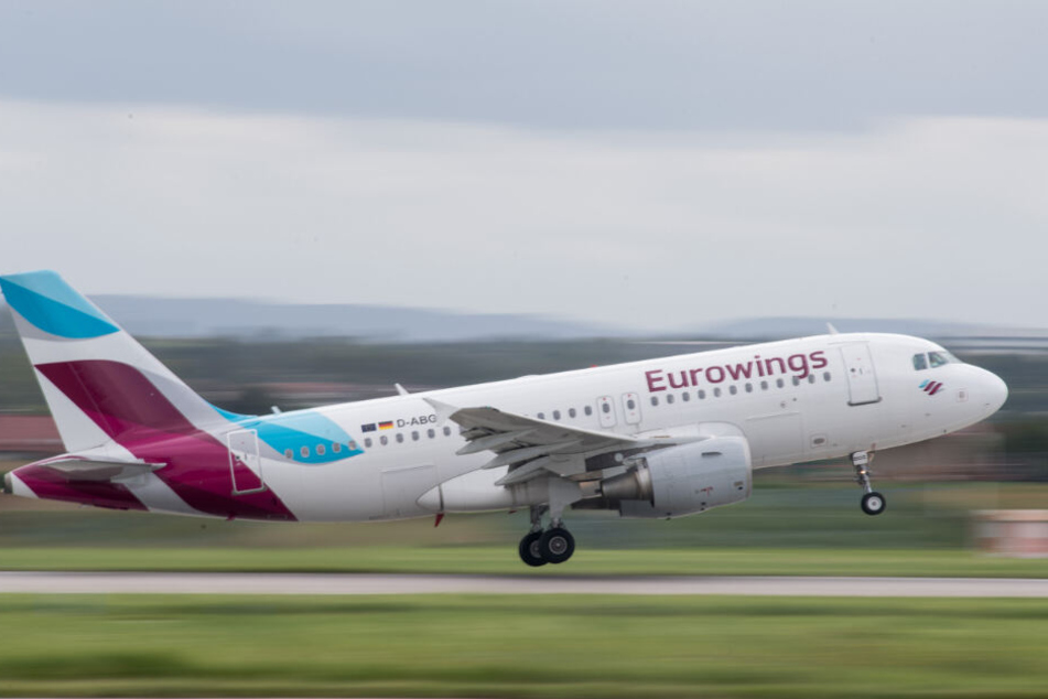 Am Sonntag musste ein Eurowings-Flieger umkehren.
